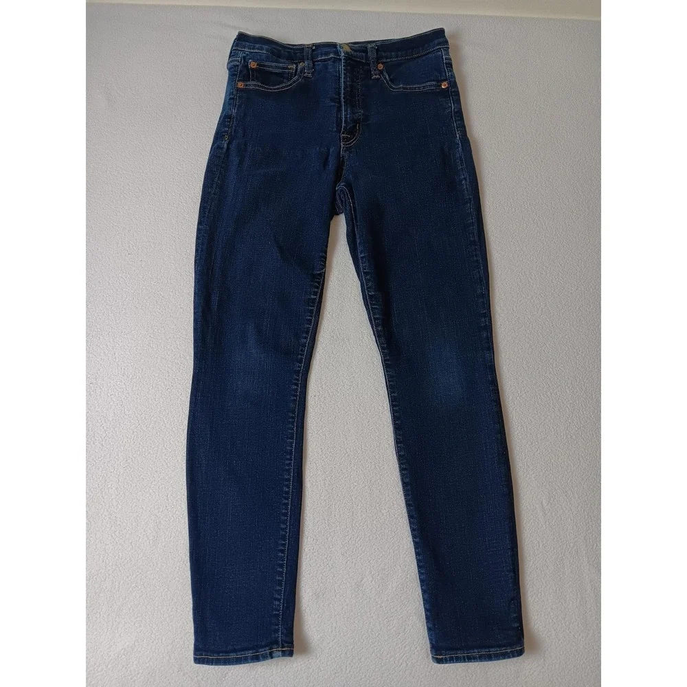 Gap Jeans Womens 6R Blue True Skinny High Rise Dark Wash Stretch Denim